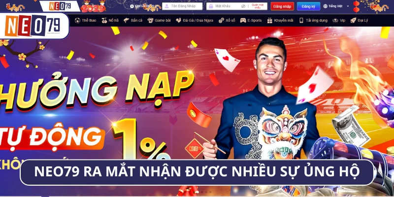 Nhà cái NEO79 ra đời năm 2019 và phát triển mạnh mẽ cho đến nay